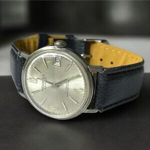 Wedgefield Calendar Watch 17 Jewel Manual Wind Water Resistant - AS IS - WORKS